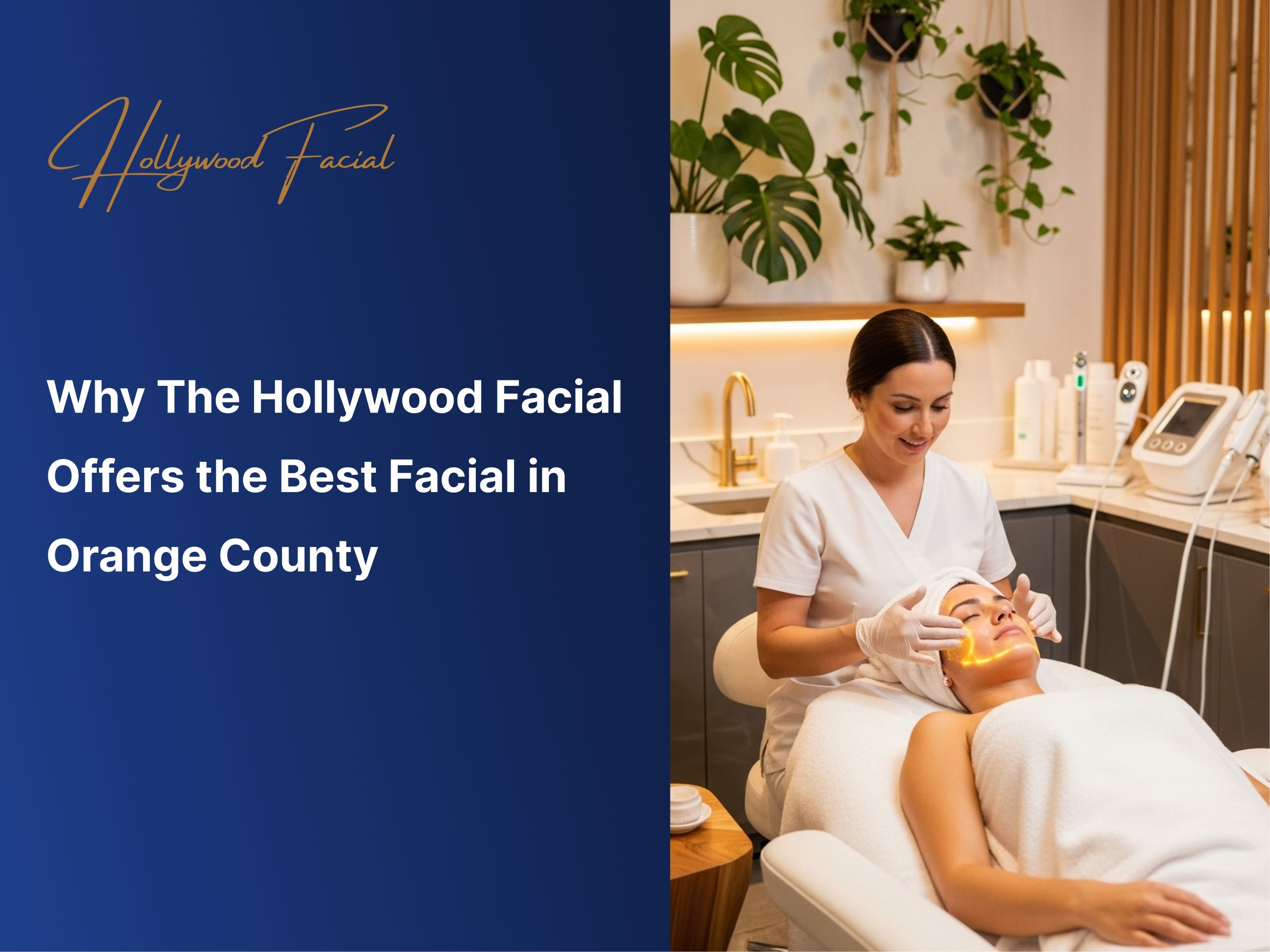 Why The Hollywood Facial Offers the Best Facial in Orange County